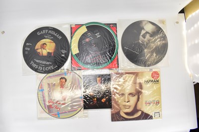 Lot 321 - GARY NUMAN; six picture discs comprising '1979...