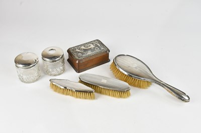 Lot 458 - SYDNEY & CO; an Edward VII hallmarked silver...