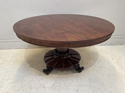 Lot 177 - A Victorian mahogany loo table, height 75cm,...