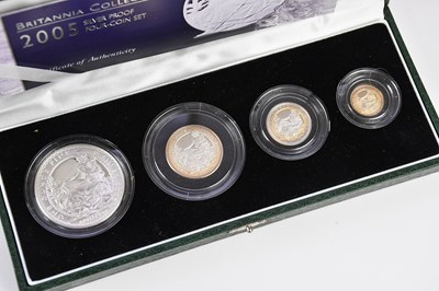 Lot 634 - THE ROYAL MINT; a 2005 Britannia Collection...
