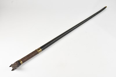 Lot 248 - An early 20th century carved rosewood and...