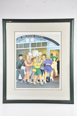 Lot 1252 - BERYL COOK; a pencil signed limited edition...