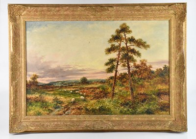 Lot 1251 - CARL BRENNIR; oil on canvas, rural landscape,...