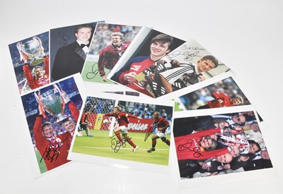 Lot 672 - MANCHESTER UNITED; a collection of eight...