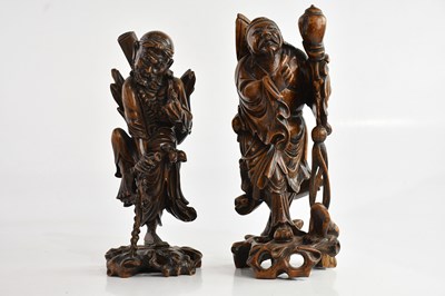 Lot 380 - Two early to mid 20th century Japanese...