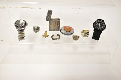 Lot 1024 - A quantity of costume jewellery, to include a...