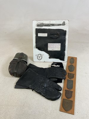 Lot 51 - German military items, comprising six mounted...