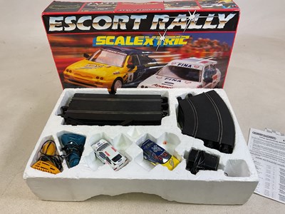 Lot 60 - SCALEXTRIC; an Escort Rally set, boxed.