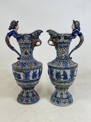 Lot 98 - A matched pair of late 19th century large...