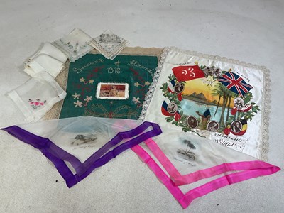 Lot 73 - A group of early 20th century silks, mainly...