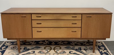 Lot 26 - NATHAN; a mid century teak sideboard, with...