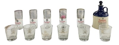 Lot 320 - GRANT’S DELUXE SCOTCH WHISKY; a set of six...