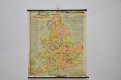 Lot 1322 - A Scarborough's Map of England and Wales,...