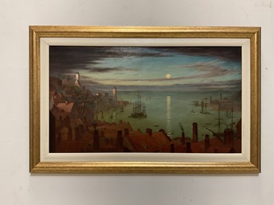 Lot 1312 - JACK SHOTTON; early 20th century oil on canvas,...