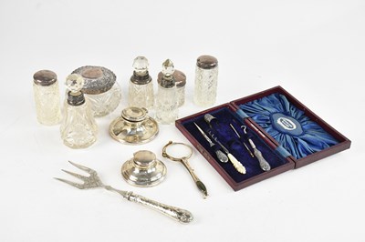 Lot 469 - NAPPER & DAVENPORT; a hallmarked silver...