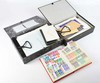 Lot 2295 - GREAT BRITAIN; in two box files, including...