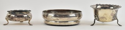 Lot 1144 - An Elizabeth II hallmarked silver sugar bowl,...