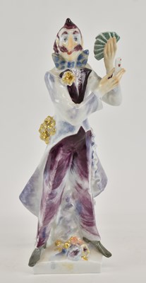 Lot 485 - PETER STRANG FOR MEISSEN; a standing porcelain...