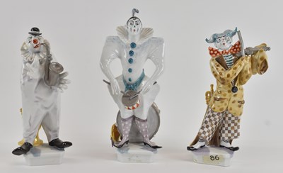 Lot 483 - PETER STRANG FOR MEISSEN; three 1970s...