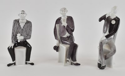 Lot 488 - PETER STRANG FOR MEISSEN; three 1970s...