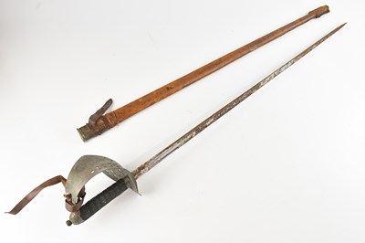Lot 507 - A George VI dress sword, with pierced basket...