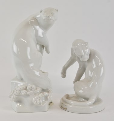 Lot 493 - MAX ESSER (1885-1945) FOR MEISSEN; an early...