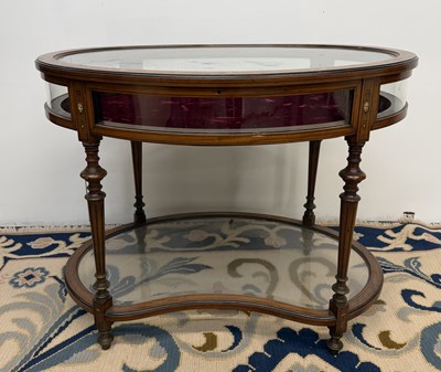 Lot 14 - An Edwardian Sheraton Revival painted...