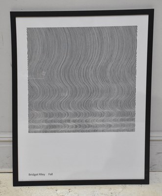 Lot 19 - BRIDGET RILEY (born 1931); a 'Fall' Tate...