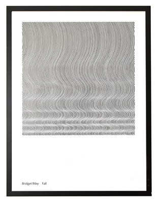 Lot 19 - BRIDGET RILEY (born 1931); a 'Fall' Tate...