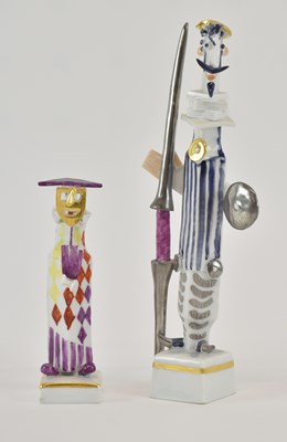 Lot 517 - PETER STRANG FOR MEISSEN; a miniature...