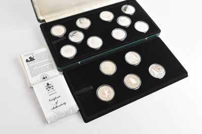 Lot 520 - WORLD WILDLIFE FUND; a 25th Anniversary silver...