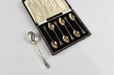 Lot 496 - FRED H ADAMS & HOLMAN; a cased set of six...