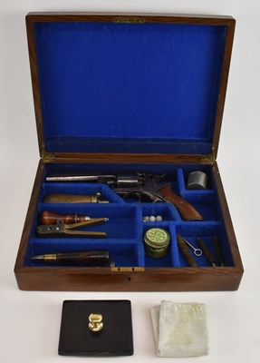 Lot 405 - A cased Walter Adams 1832-1867 revolving...