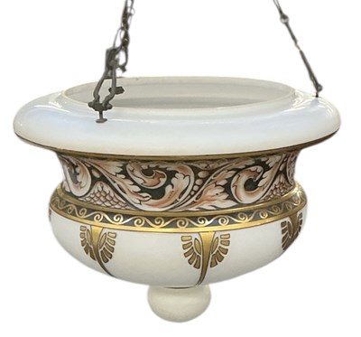 Lot 87 - A good quality modern hand painted and gilt...