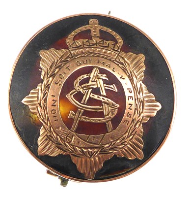 Lot 996 - A 19th century 9ct gold and tortoiseshell...