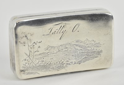 Lot 1134 - JOHN SHAW; a George III hallmarked silver...