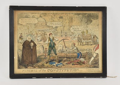 Lot 271 - IRISH INTEREST; an early 19th century hand...
