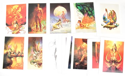 Lot 754 - AFTER BORIS VALLEJO; a collection of...