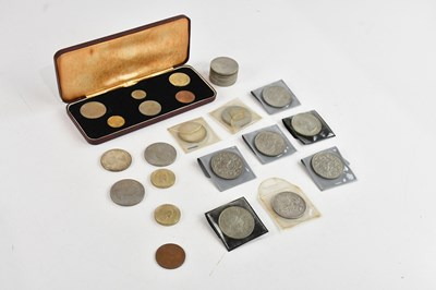 Lot 523 - A small collection of British coins including...