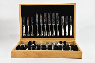 Lot 511 - A contemporary canteen of silver plated...