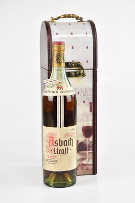 Lot 2476 - BRANDY; a bottle of Asbach Uralt Cognac, 76%...