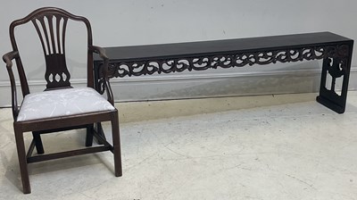 Lot 70 - An early to mid 20th century padauk wood...