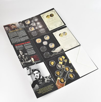 Lot 568 - Volumes 1 and 2, 'Elvis The King of Rock and...