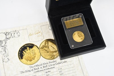 Lot 541 - An official Elvis Presley 'The King of Rock...
