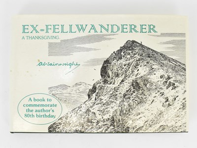 Lot 819 - WAINWRIGHT, ALFRED; 'Ex-Fell Wanderer: A...