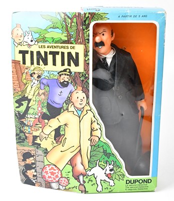 Lot 226 - TINTIN; a boxed French doll by Seri, 'Dupond...