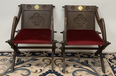 Lot 39 - A pair of late 19th/early 20th century...