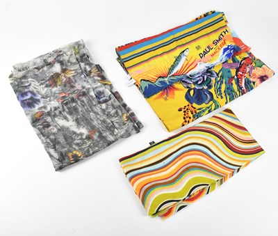 Lot 1284 - PAUL SMITH; a 100% wool multicoloured...
