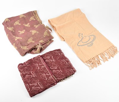 Lot 1246 - VIVIENNE WESTWOOD; a beige 100% wool long...