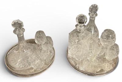 Lot 596 - A late 19th/early 20th century hand cut and...